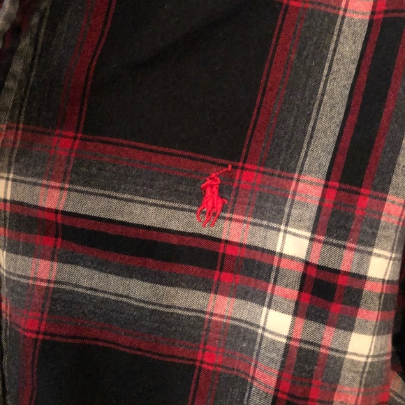 Ralph Lauren Plaid Flannel Button Down - Picture 2 of 3